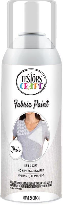 best white fabric spray paint